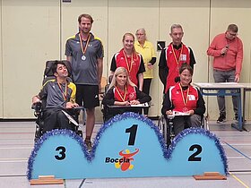 Siegerehrung DM Para Boccia (Foto: Privat)